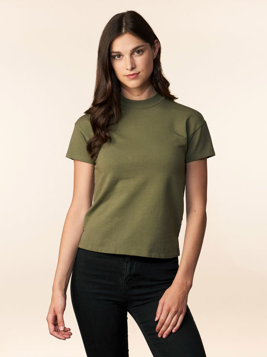 the liv tee - olive